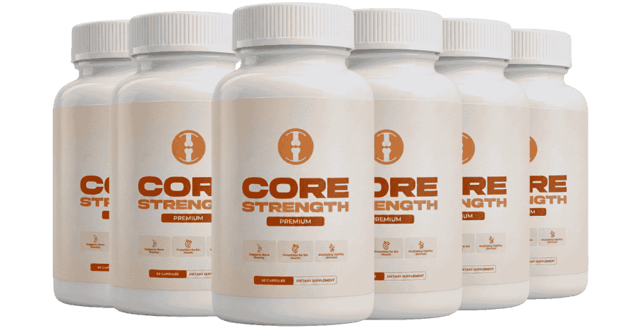 Core Strength Premium Supplement 6 Bottles